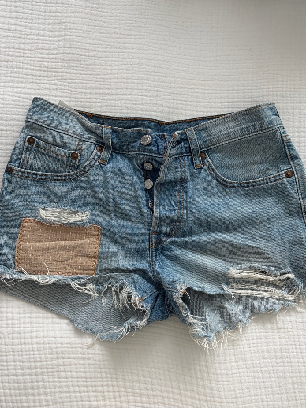 Levi's Denim Patch Shorts